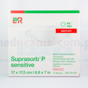 Suprasorb P empfindlich 17*17,5 cm Kreuzbein 1St.